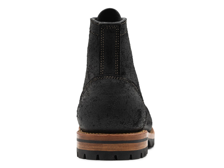 Black Oiled Rough Out | Moc Toe