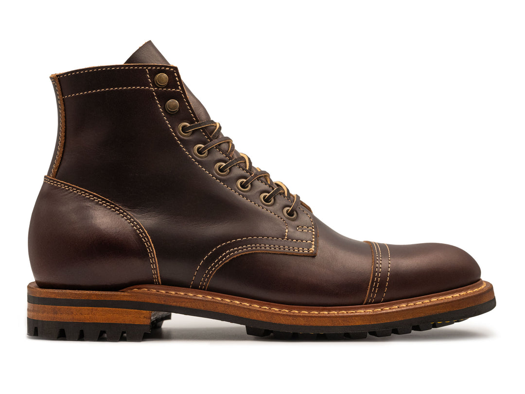 Brown Double Shot Cap Toe | 7EE