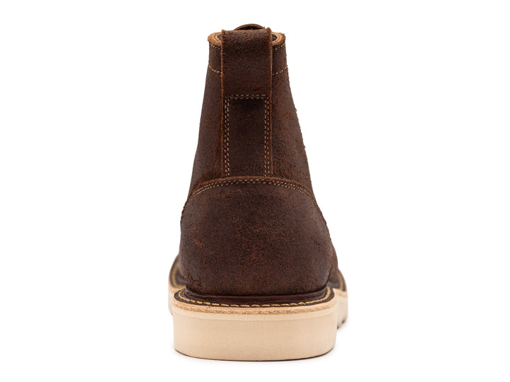 Brown Oiled Rough Out | Moc Toe
