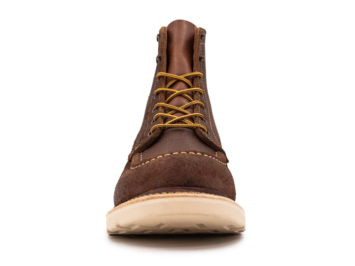 Brown Oiled Rough Out | Moc Toe