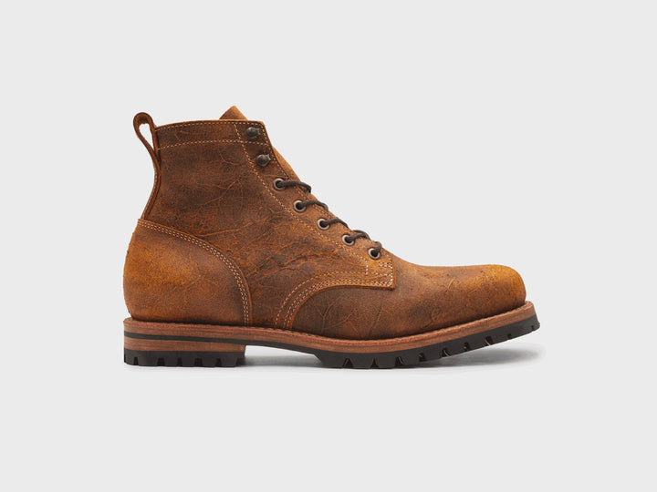 360° rotating view of the Coach Rambler Plain Toe boot