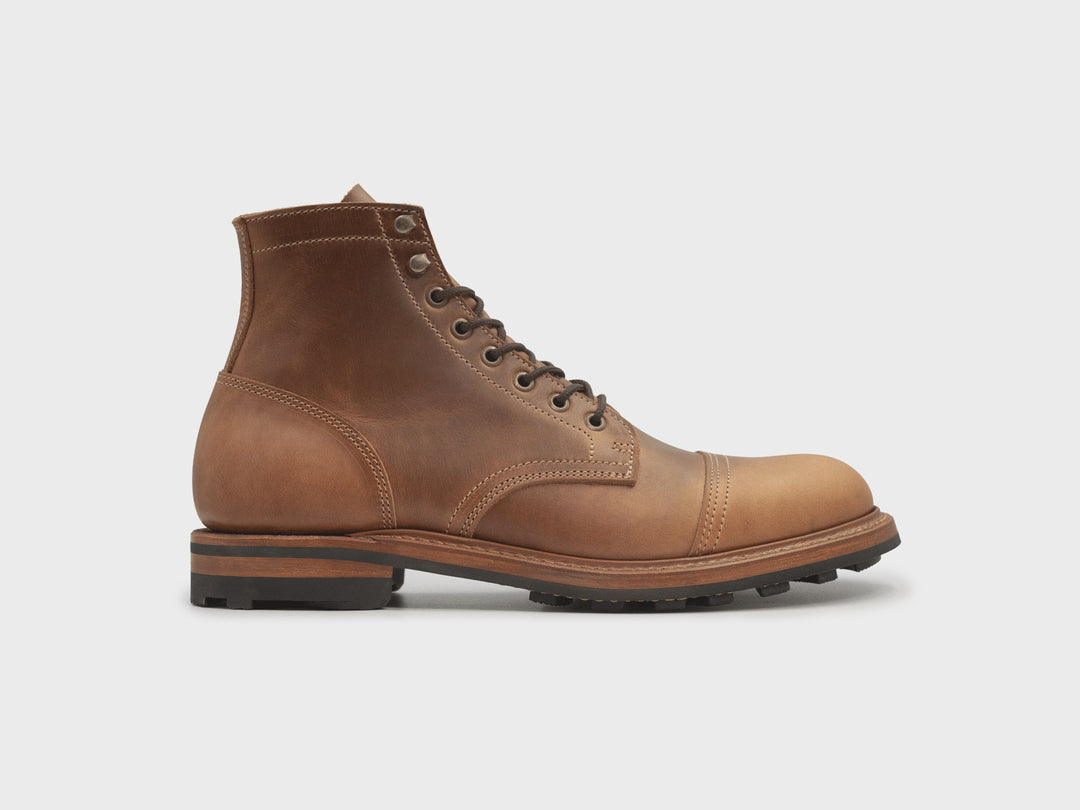 360° rotating view of the Sesame Double Shot Cap Toe boot